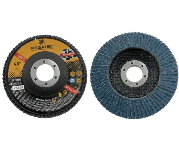 DISCO FLAP PEGASTAR 4-1/2" #60 ## DFCA11560 ## PEGATEC