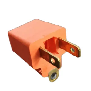 ADAPTADOR DE TOMA DE TIERRA DAKOTA NARANJA ## BREL0012 ## BROWN USA