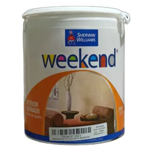 221/105/01 PINTURA PLAST MARFIL AFRICA 1G WEEKEND INT SATIN - SHW