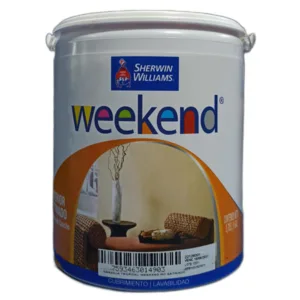 221/540/01 PINTURA PLAST VERDE TURQUIA 1G WEEKEND INT SATIN - SHW