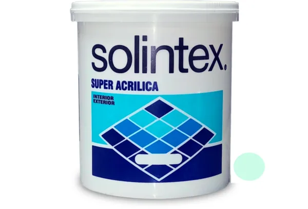 36001 PINTURA SUPER ACRIL VERDE CRISTALINO 1G - SOLINTEX