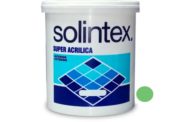 36401 PINTURA SUPER ACRIL VERDE ALEGRIA 1G - SOLINTEX