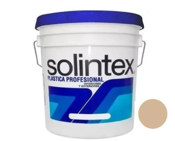 12404 PINTURA PLAST BEIGE CLASICO 4G - SOLINTEX