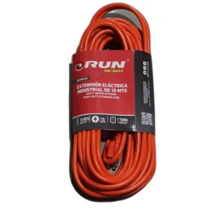 CABLE DE EXTENSION INDUSTRIAL X 15m NARANJA ## EXTN115 ##  RUN