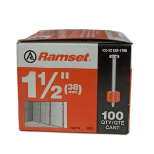 CLAVO 1 1/2" (38mm) P/CONCRETO (CAJA 100 UND) ## 1512 ## RAMSET