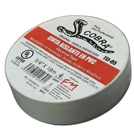 TEIPE COBRA 3/4" x 18m BLANCO ## TEI-05 ## FERMETAL