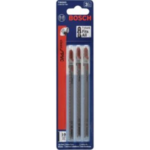 HOJAS P/SIERRA CALADORA 5/4″ 10TPI P/PVC (3 PZAS) ## T302H3 ## BOSCH