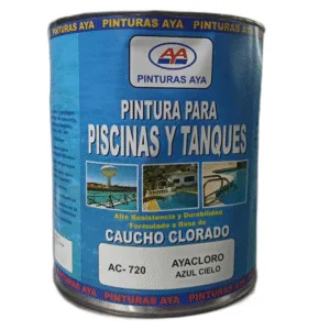 PINTURA P/ PISCINAS Y TANQUES AZUL CIELO 1G ## AC-720 ## AYA