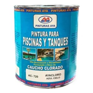 PINTURA P/ PISCINAS Y TANQUES AZUL CIELO 1G ## AC-720 ## AYA
