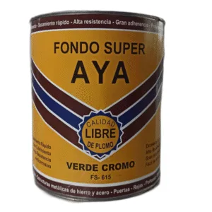 FONDO SUPER VERDE CROMO 1G ## FS-615X1G ## AYA