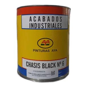 ESMALTE BRILLANTE CHASIS BLACK N°6 1G ## CH-9001X1G ## AYA