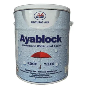 PINTURA IMPERMEABILIZANTE AYABLOCK ROJO 1G ## AIM-580X1G ## AYA