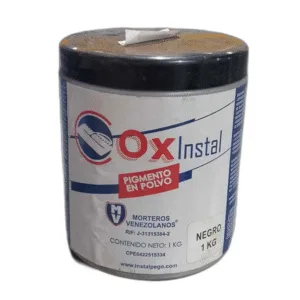 OXINSTAL P/PISO NEGRO 1KG ## MORTEROS VENEZOLANOS ##