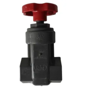 VALVULA COMPUERTA 3/4" ROSCADA PVC SCH 80 ## GVG-0750-T ## kbi