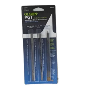 KIT DE HOJAS P/SIERRA CALADORA (18 PZAS) ## 49802 ## OLSON