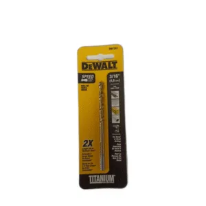 BROCA DE TITANIO 3/16" (4,8mm) ## DW1312 ## DEWALT
