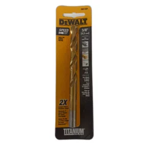 BROCA DE TITANIO 3/8" (9,5mm) ## DW1324 ## DEWALT