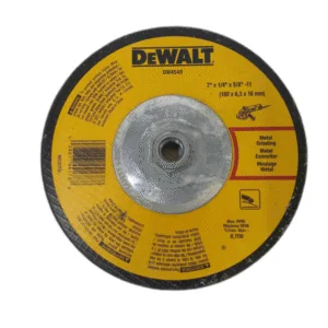 DISCO ESMERILAR METALES 7" x 1/4" C/ACOPLE 5/8"-11 ## DW4548 ## DEWALT