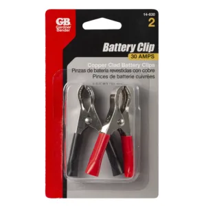 SUJETADORES DE BATERIA 30 AMP (2 PZAS) ## 14-630 ## GARDNER BENDER