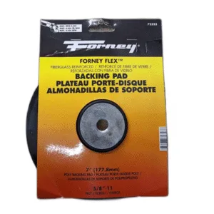BASE DE RESP. P/DISCO DE LIJA 7" X 5/8-11" ## 72323 ## FORNEY