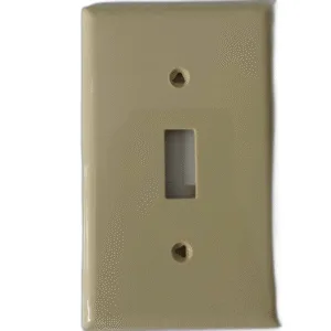 TAPA PLAST. BEIGE P/INTERRUPTOR SENCILLO ## 5134V ## COOPER WIRING
