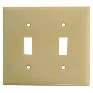 TAPA PLAST. BEIGE P/INTERRUPTOR DOBLE ## 2139V ## COOPER WIRING