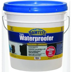 IMPERMEBILIZANTE EN POLVO CUÑETE 21lbs ## 01211 ## DAMTITE