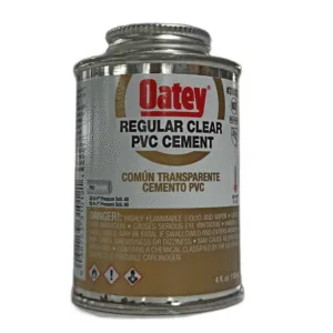 SOLDADURA LIQUIDA A.F. PVC 4 OZ  ## 31012 ## OATEY - DORADO