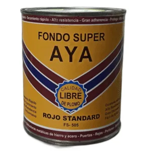 FONDO SUPER ROJO STANDARD 1/4G ## FS-505X1/4G ## AYA