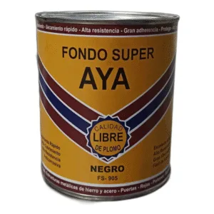 FONDO SUPER NEGRO 1/4G ## FS-905X1/4G ## AYA