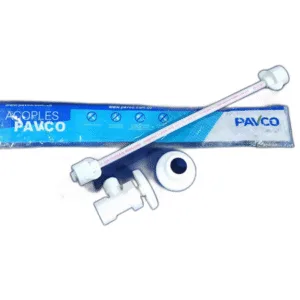CANILLA 1/2" X 1/2"X 40CM C/VALV SENCILLA PLAST ## 2903142 ## PAVCO