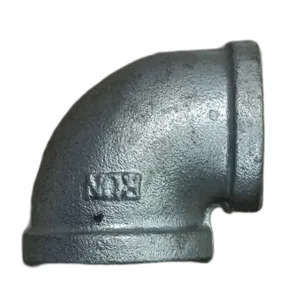 CODO REDUCIDO A.B 1 1/2" x 1 1/4" GALVANIZADO ## CODR10 ## RUN