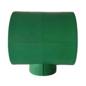 TEE LISA EN REDUCCION 63mm x 32mm VERDE - POLIFUSION