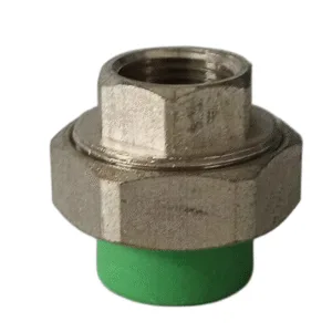 UNION UNIVERSAL MET. ROSCA HEMBRA 20mm x 1/2" VERDE - POLIFUSION