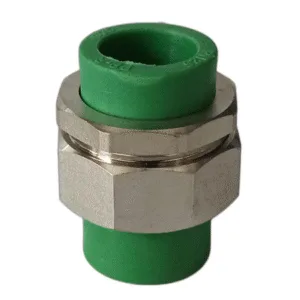 UNION UNIVERSAL MET. 3/4" (25mm) VERDE - POLIFUSION