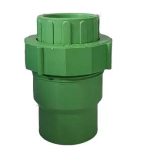 UNION CHECK PLAST. 1/2" (20mm) VERDE - POLIFUSION