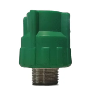 ADAPTADOR ROSCA MACHO 1/2" x 20mm VERDE - POLIFUSION