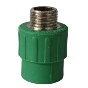 ADAPTADOR ROSCA MACHO 1/2" x 25mm VERDE - POLIFUSION