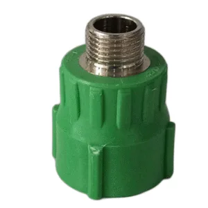 ADAPTADOR ROSCA MACHO 1/2" x 32mm VERDE - POLIFUSION
