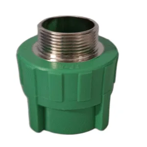 ADAPTADOR ROSCA MACHO 1 1/2" x 50mm VERDE - POLIFUSION