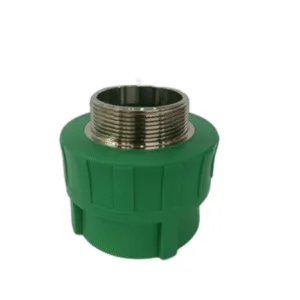 ADAPTADOR ROSCA MACHO 2" x 63mm VERDE - POLIFUSION