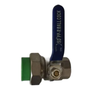 VALVULA DE BOLA ROSCA HEMBRA 1" x 32mm VERDE - POLIFUSION