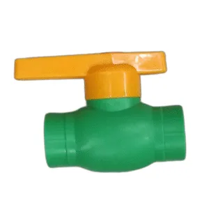 VALVULA DE ESFERA MET. 1/2" (20mm) VERDE - POLIFUSION