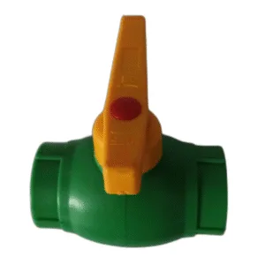 VALVULA DE ESFERA MET. 1" (32mm) VERDE - POLIFUSION