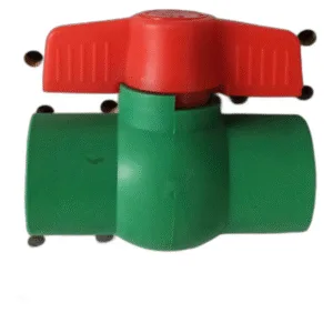 VALVULA DE ESFERA PLAST. 1" (32mm) VERDE - POLIFUSION