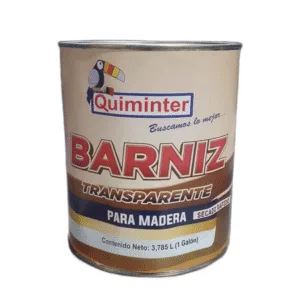 BARNIZ TRANSPARENTE SEC/RAP 1G ## BM-0403GL ## QUIMINTER