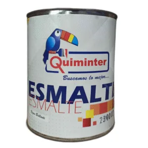 ESMALTE BRILLANTE NEGRO 1G ## QUIM-0412-GL ## QUIMINTER (NP)