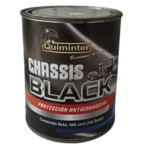 ESMALTE CHASSIS BLACK 1/4G ## QUIM-0417-1/4 ## QUIMINTER