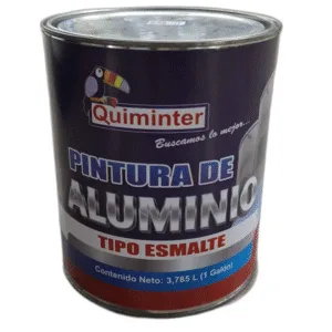 PINTURA ALUMINIO 1G ## QUIM-0420-GL ## QUIMINTER