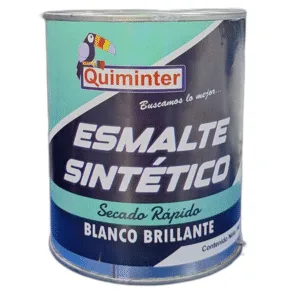 ESMALTE SINTETICO BLANCO 1/4G ## QUIM-0421-1/4 ## QUIMINTER